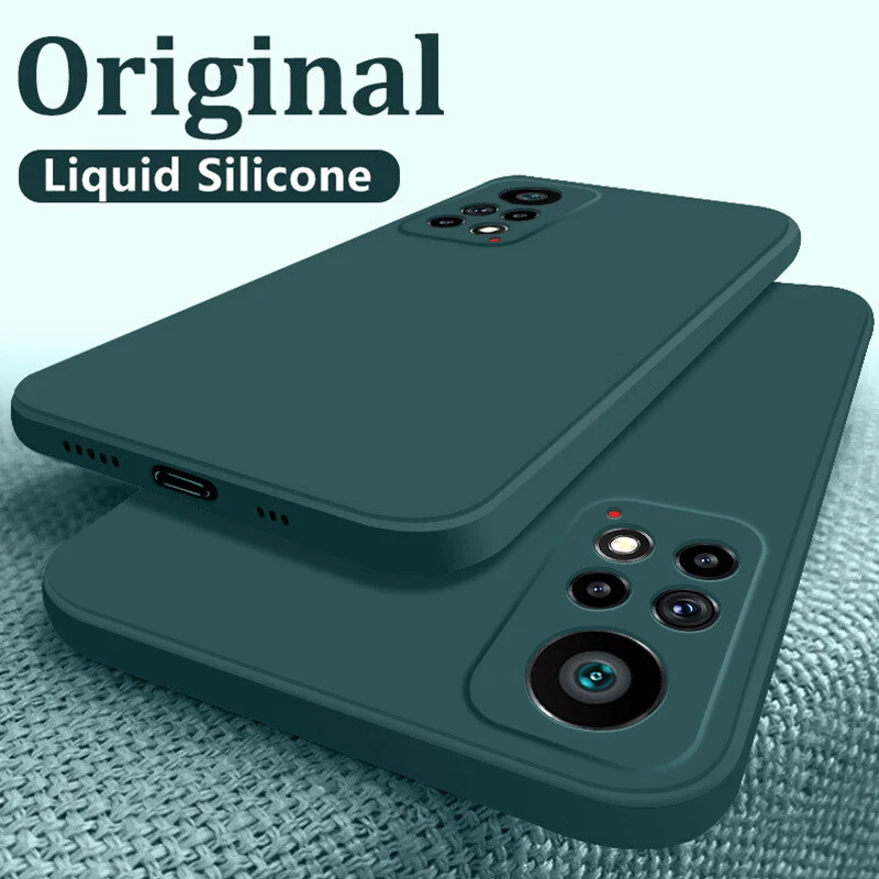 Funda Silicona Líquida Antigolpes para Xiaomi Redmi Note 11 10 Mi 13T Poco M4 Foto 1 de 4