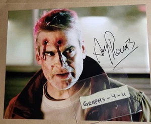 Autógrafo firmado por Henry Rollins bandera negra prueba de autenticidad - Imagen 1 de 2