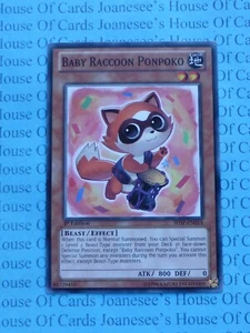 Baby Raccoon Ponpoko SHSP-EN014 Yu-Gi-Oh Card 1st Edition New - Picture 1 of 3