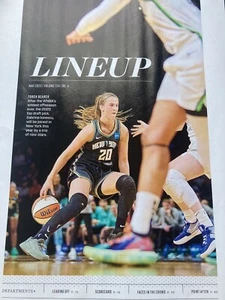 2023 Magazine Picture Of Sabrina Ionesco Of New York Liberty - Picture 1 of 3
