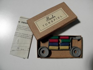Berls Torspiel ~1945/50 - Lagerbestand - unbespielt  *** Tolles altes Spiel ***
