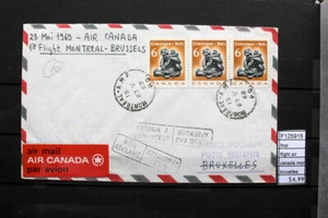 PREMIER VOL AIR CANADA MONTRÉAL BRUXELLES (F125915) - Photo 1/1