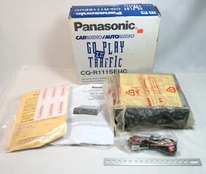 New Old Stock ~ Panasonic AM/FM Cassette Player Tape Deck CQ-R111SEUC - Picture 1 of 7