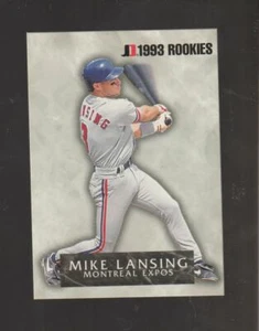 1993 Jimmy Dean #6 Mike Lansing rookie card, Montreal Expos star - Picture 1 of 1
