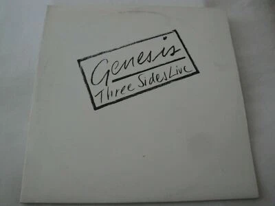 Three Sides Live GENESIS DOUBLE VINYL LP ALBUM 1982 ATLANTIC RECORDS  - Image 1 of 2
