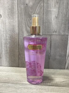Victoria's Secret - Fragrance Mist - STRAWBERRIES & CHAMPAGNE - 8.4oz - NEW HTF - Picture 1 of 2