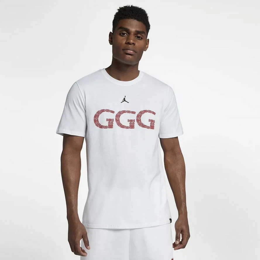 Nike Jordan Triple G "GGG" Gennady Golovkin Limited Edition T-shirt AQ8818 2XL - Image 1 of 2