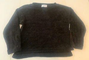 Girls Old Navy Sweater Youth Size L 10/12 Black Long Sleeve Winter - Picture 1 of 5