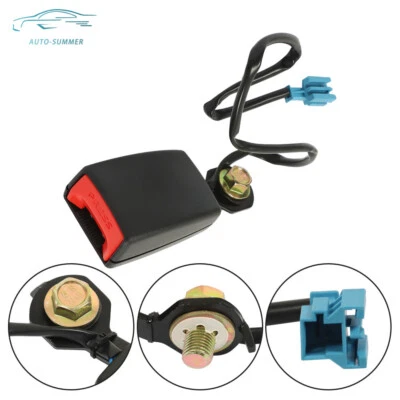 For 2008 09-2015 2016 Smart Fortwo Black Seat Belt Buckle Lock Left Or Right Foto 1 de 4