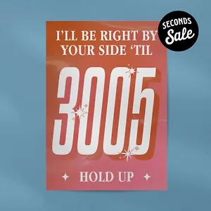 SECONDS SALE • 3005 • Childish Gambino • A5 Unframed Lyric Print • GLOSSY Finish - Picture 1 of 1