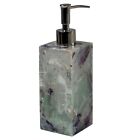 3 x 3 Inches Marble Soap Dispencer Green Fluorite Stone Resin Art Spray Bottle
