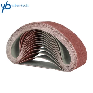12 Piece 4×24 Inch Sanding Belts 60 80 120 150 240 400 Grit Belt Sander Paper - Picture 1 of 12