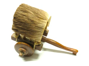 Wooden Wagon Trinket South American Peru [Hand made out of Wood] - Picture 1 of 7