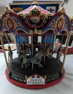 Lemax Weihnachtsdorf Karneval DAS GROSSE KARUSSELL & Adapter 84349 TOP - Bild 1 von 15