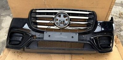 2024-2025 MERCEDES GLS 450 GLS 580 Front Bumper Assembly OEM Black MS58 - Image 1 of 4