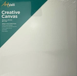 Artist craftive canvas Single Thick 25.4 x 25.4 cm 10"x10" - Picture 1 of 3