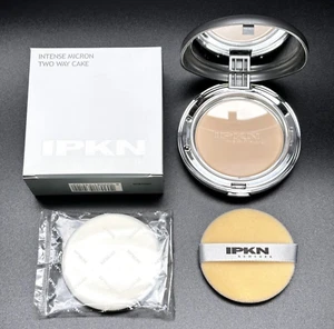 Base IPKN Intense Micron Dos Pastel de 2 Vías # 13 Pacto en Polvo Prensado NUEVA - Imagen 1 de 4