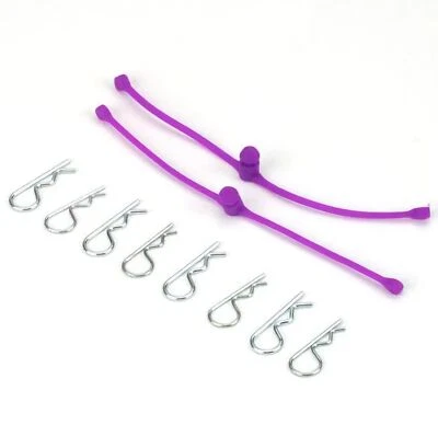 Du-Bro 2250 Purple Body Klip Retainer (2-Pack) - Image 1 of 4