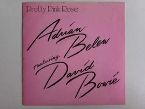 ADRIAN BELEW PRETTY PINK ROSE ATLANTIC A7904 DAVID BOWIE POP ROCK - Picture 1 of 3