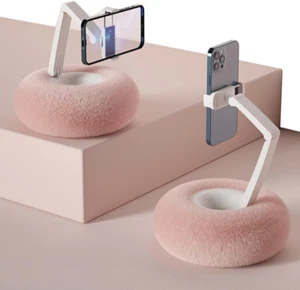 Phone Stand Pillow,360°Adjustable Phone Holder for Bed with Soft Plush Fabric,An - Picture 1 of 4
