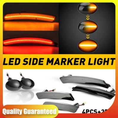 LED Side Marker Lights 6X Front & Rear For MINI Cooper 2009-2015 R57 Convertible - Image 1 of 4