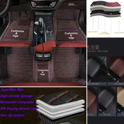 Fit Lexus ES250 ES300 ES330 ES350 Car Floor Mats Front & Rear Carpets Custom - Image 1 of 4