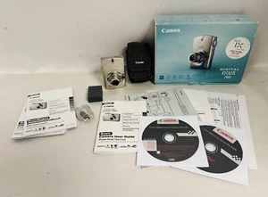 Canon Digital IXUS 750 7.1MP Silver Camera & Box – See Details - Picture 1 of 11