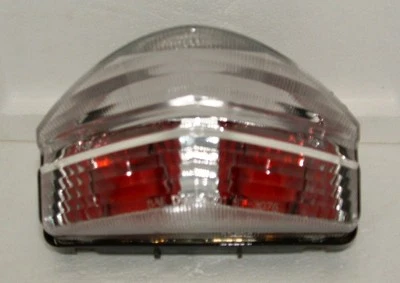 UNIDAD DE LENTES DE LUZ TRASERA TRANSPARENTE montaje HONDA CBR600 F4 F4I se adapta al '99 00 01 02 03 04 05 Foto 1 de 4