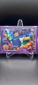 🔥William Contreras🔥Purple /250🔥2023 Topps Chrome Update #USC197 - Bild 1 von 2