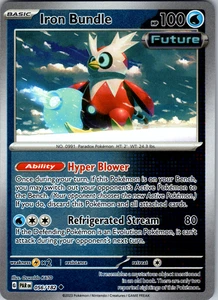 Iron Bundle Reverse Holo 056/182 SV04: Paradox Rift Uncommon - NM - Picture 1 of 2