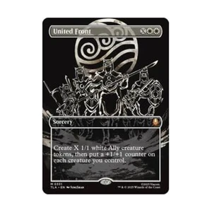 WOTC Avatar: The Last Airbender United Front (Borderless) (MR) (Foil) NM - Picture 1 of 1