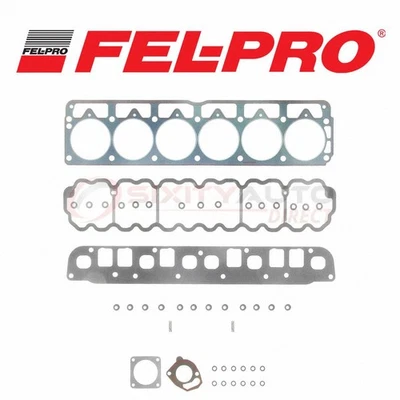 Fel-Pro Cylinder Head Gasket Set for 2000-2003 Jeep Wrangler 4.0L L6 - vo Foto 1 de 4