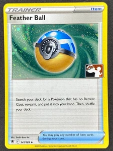 Pokémon Feather Ball Prize Pack Holo 141/189 ASR Astral Radiance NM - Picture 1 of 2
