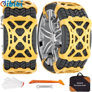 Catene Da Neve Universali per Auto, 6 Pezzi Antiscivolo per Pneumatici Da 165-26 - Foto 1 di 13