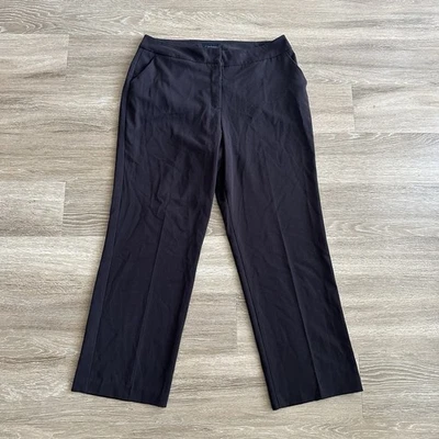 Investment Straight Leg Casual Work Pants Brown Women’s 12S - Image 1 of 4