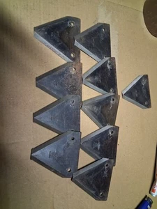 10 Messer Klingen DIN 11300 GEZACKT passend zum Balkenmähwerk Mähwerk - Bild 1 von 4
