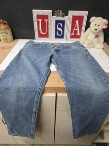 Lee Jeans Para Hombre 38x32 Azul Denim Lavado Oscuro Calce Regular Pierna Recta 2008920 - Imagen 1 de 9