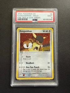 2004 Pokemon EX Fire Red Leaf Green Kangaskhan holo 6/112 PSA 9 Mint FRLG Rare - Picture 1 of 2