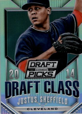 2014 Panini Prizm Perennial Draft Picks Draft Class Prizms #29 Justus Sheffield - Image 1 of 2