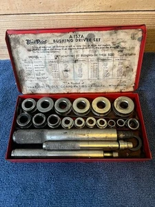 Vintage Snap On Bushing Driver Set A-157A - Complete Set! In KRA-113 Box - Bild 1 von 15