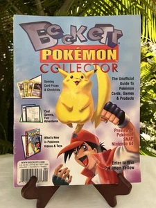 Beckett Pokemon Collector Magazines Sept 1999 Vol 1 No 1 & Nov 1999 Vol 1 No 3 - Picture 1 of 14