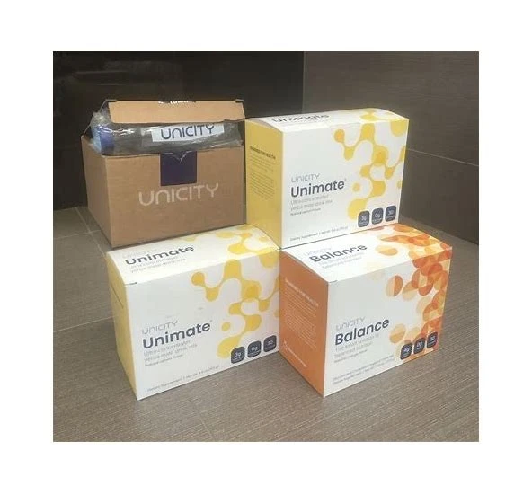 NEW Unicity Unimate LEMON 60 Pkt And Balance 30 Pkt - 2027 SEALED - Image 1 of 1