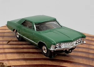 AURORA T-Jet Green Buick RIVIERA 1960’s Slot Car - Picture 1 of 11