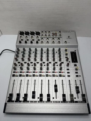 BEHRINGER EURORACK MX 1604A 16 CHANNEL 4 BUS MIXING CONSOLE WORKING - Image 1 of 4