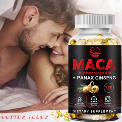 NATURE'S LIVE MACA EXTREME - 120 Capsule - Extra Forte con 10000mg/die - Vegano e Alto Dosaggio