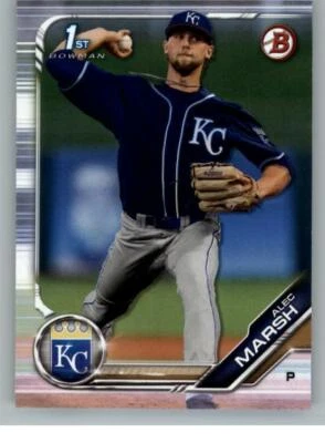 2019 Bowman Draft #BD15 Alec Marsh (ref 128673) - Image 1 of 2