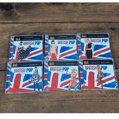 TJ Lubinsky British Pop Music CD Lot Original Masters Volumes 1-3, 5-7 - Image 1 of 2