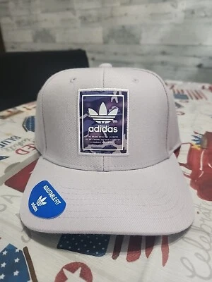 Adidas Moderno Camuflaje Plateado y Púrpura Snapback Gorra Gorra Ajustable OSFM  Foto 1 de 4