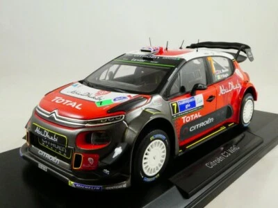 Norev Citroen C3 WRC #7 Meeke winner Rallye Mexico 2017 1/18 181632 - Immagine 1 di 3
