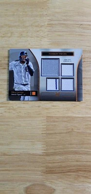 2024 Topps Museum Riley Greene Primary Pieces Quad Relic 14/49 - Image 1 of 2